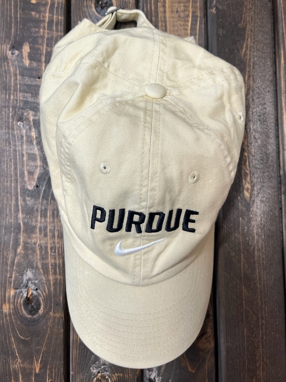Purdue Boilermakers Nike Hat Baseball Cap Adjustable OSFM Dri-Fit Heritage86 - Picture 5 of 7